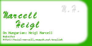 marcell heigl business card